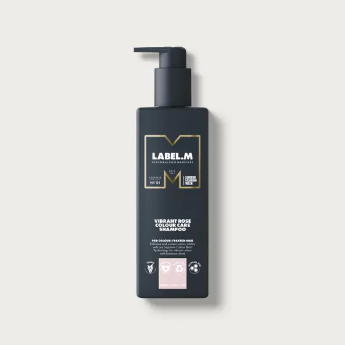 label.m - Vibrant Rose Colour Care Shampoo - Sampon nuantator pentru par vopsit-1